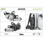VALEO 404958 SİLECEK MOTORU ARKA SAĞ VIANO W639 VITO W639