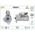 Valeo 438243 - Marş Motoru Vag - Siyah