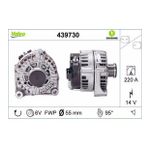 VALEO 439730 Alternator Sarj Dinamosu BMW F10 N47 N57 12318509024 (WC772378)
