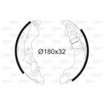Valeo 562990 Arka Fren Balatası