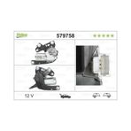 VALEO 579758 Silecek Motoru Arka Partner / Berlingo