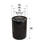 Valeo 586006 Yağ Filtresi