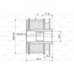 Valeo 588004 Alternatör Kasnağı