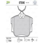 Valeo 670546 Arka Fren Balatası