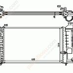 Valeo 731391 Motor Radyatörü