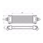 Valeo 818550 Turbo Intercooler Radyatoru Transit V347 2.2tdci / 2.4tdci 06-14 1376241 (wc538188)