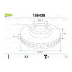 Valeo Depomix Ön Ön Fren Aynasi Civic Iv V Vi 1.4 1.5-1.6VTEC 1.7 90/05 Rover 200 400 25 45 262X21X4DLXHALI - Renault