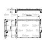 Valeo Motor Su Radyatoru Bmw M52 M54 M57 E46 Z4 E85