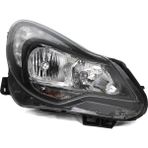 Valeo Opel Corsa D Makyajlı Ön Sağ Far Füme Renkli