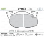 Valeo R9 R11 R19 Clio Exp P106 P206 Ön Balata