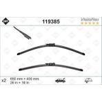 Valeo Semeglbl Ön Silecek Süpürgesi Takimi Swf Corsa D 06-14 Corsa E 14-19 Adam 12-19 P207 07-13 P208 12-19 P2008 13-19 Partner-Berlingo 08-18 C3 19- Focus 04-12 Fiesta 12-17 Punto 08- 650-400MM Muz Tipi - Siyah