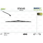 Valeo Semeglbl Silecek Silencio 60 cm X1 VM18 Renault Toyota Volvo Subaru Pejo Vw Opel Bmw Kia Fiat Swf 116148 - Siyah