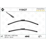 Valeo x Silecek 60 40CM X2 Flatblade-Muz Tipi Bmw 3 Seri E92 Nissan Qashqai 2007-2013 Swf 119427 13