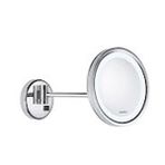 Valera Optima Light One Led Aydınlatmalı Yatay Eksen Ayarlı 3x Büyüteçli Krom Ayna 3Val270Std052002