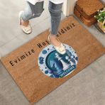 Valerine Life At ve Vezir Satranç Temalı Welcome Kapı Önü Paspası 45x70cm