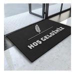 Valerine Life Avukat Bürosu ve Noter Gri Renk Hoş Geldiniz Kapı Önü Paspası 45x70cm