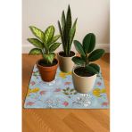 Valerine Life Çiçek Saksı Matı Salon Balkon Bitkileri Zemin Koruyucu Kaymaz Saksı Altlığı 60X60cm 27Sad250622