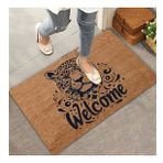 Valerine Life Vahşi Zarafet Jaugar Welcome Kapı Önü Paspası 45x70cm