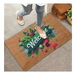 Valerine Life Yılbaşı Kapı Süsü Temalı Welcome Kapı Önü Paspası 45x70cm