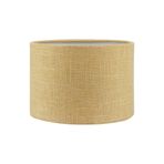 Valerino Kum Beji Silindir Lambader Şapkası - 30 cm Çaplı Modern Abajur Başlığı, E27 Duy Uyumlu Yedek Kumaş Başlık, Naturel ve Sıcak Köşe Aydınlatma Aksesuarı (LB826)