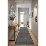 Valery Home Rixos Vl Yıkanabilir Kaydırmaz Pamuk Dokuma Premium Kalite Salon&Mutfak&Yemek Odası Kilimi Gri 120 X 600
