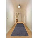 Valery Home Vl Comfort Düz Saçaklı Peluş Düz Yolluk Antrasit