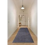 Valery Home Vl Comfort Overloklu Peluş Düz Yolluk Antrasit