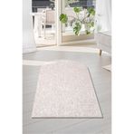 Valery Home Vl Yıkanabilir Kaymaz Tabanlı Briella Kesme Rulo Halı Seccade Krem Bej 70 X 120
