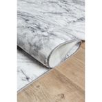Valery Home Vl Yıkanabilir Kaymaz Tabanlı Silvia Kesme Rulo Halı Yolluk Gri Beyaz Siyah S 150 X 200