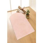 Valery Home Vl Yıkanabilir Peluş Seccade Overloklu Namazlık Pembe