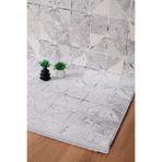 Valery Home Voyage%100 Akrilik Yumuşak Dokulu Halı Kilim Salon Mutfak Koridor Yolluk Dokuma Makine Halısı,Ac-315 Mavi 80 X 150
