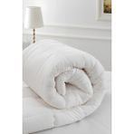 Valezium Tek Kişilik Silikonlu Microfiber Yorgan - 155 x 215 cm - Beyaz