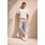 Valiberta Herbert Nova Pike Kumaş Regular Fit Jogger Erkek Pantolon - Gri