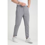 Valiberta Premium Oxford Örme Duble Paça Erkek Pantolon- Gri