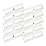 VALICLUD 10 Parça şeffaf gözlük kabı gözlük kılıfı gözlük kutusu gözlük saklama kutusu erkekler için seyahat güneş gözlüğü kılıfı güneş gözlüğü seyahat çantası çıtçıt düğmesi