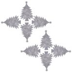 VALICLUD Dekorasyon 8 Noel Çatal Bıçak Takımı Tutucular Noel Sofra Noel Masa Süslemeleri Için Bıçaklar Çatal Çanta Kapakları Süs
