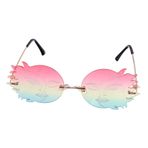 VALICLUD kişiselleştirilmiş güneş gözlüğü kadınlar için ekstra büyük güneş gözlüğü şaka sahne gözlük çerçevesiz gözlük kadın güneş gözlüğü fotoğrafik gözlük fotoğrafçılık gözlükleri Moda