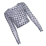 VALICLUD Uzun kollu yaz bluzları sırf üst kadınlar için yazlık kıyafetler üstler Bayan giyimi kısa kollu uzun üst örgü üst çekici mahsul göbek bağı Ceket gömlek Bayanlar Polyester