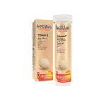 Validus Daily Force Vitamin C Panax Ginseng Zinc Vitamin D3 15 Effervescent Tablets 12 Stand
