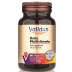 Validus Energy Daily Multivitamin 30 Tablet