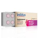 Validus Vitamin B12 3000 mcg 30 Dilaltı Tablet