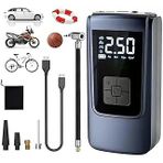 Valkyrie 150Psi 6000Mah Şarjlı Araba Top Bisiklet Hava Pompası Led Akıllı