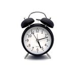Valkyrie 16cm Büyük Boy Akar Saniyeli Alarm Çalar Saat - Nostaljik Masa Saati Siyah Çok Renkli