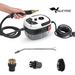 Valkyrie 2500W Yüksek Basınçlı Buharlı Temizleyici 115°C 3 Başlık Ayarlanabilir Güç Derin Temizlik Makinesi - Beyaz