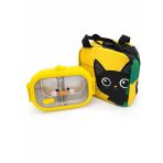 Valkyrie 304 Paslanmaz Çelik Çocuk Beslenme Kabı Kedili Termal Çantalı 2 Bölmeli Lunch Box Yemek Kabı