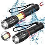 Valkyrie 8000 Lümen Cob Lambalı T6 Mıknatıslı El Feneri - 6 Mod - 500 Metre Mesafe