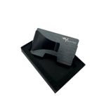Valkyrie Akıllı Mekanizmalı Metal Kartlık RFID Korumalı Şık Dayanıklı 15-25 Kart Kapasiteli Cüzdan Kartlık Antrasit