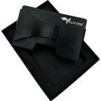 Valkyrie Akıllı Mekanizmalı Metal Minimalist Kartlık RFID Korumalı Şık Dayanıklı 15-25 Kart Kapasiteli Cüzdan Kartlık Si