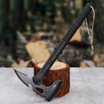 Valkyrie Çok Amaçlı Kamp Baltası – Outdoor Survival Balta – Çok Fonksiyonlu Çelik Başlık – Odun Kesme, Avcılık, Kamp, Trekking - Siyah