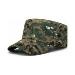 Valkyrie Dijital Kamuflaj Şapka Ayarlanabilir Unisex Askeri Kep Outdoor Kamp Balıkçı Şapkası E Kamuflaj
